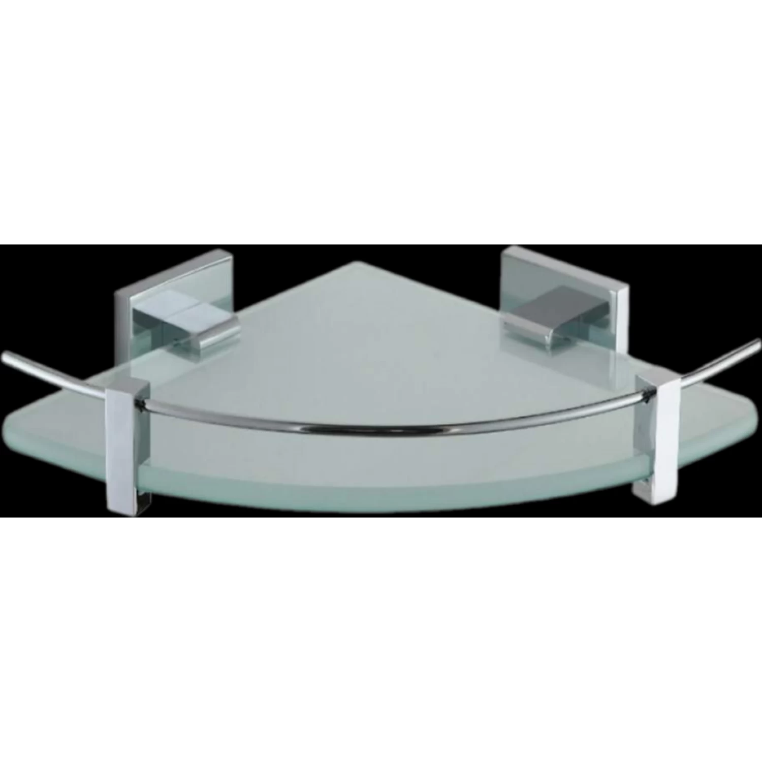 Полка стеклянная угловая Gappo G07 G0721-1