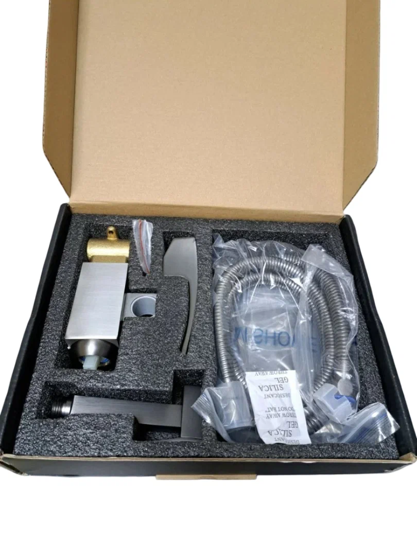 Гигиенический душ встраиваемый Gappo G07-9 G7207-9 оружейная сталь