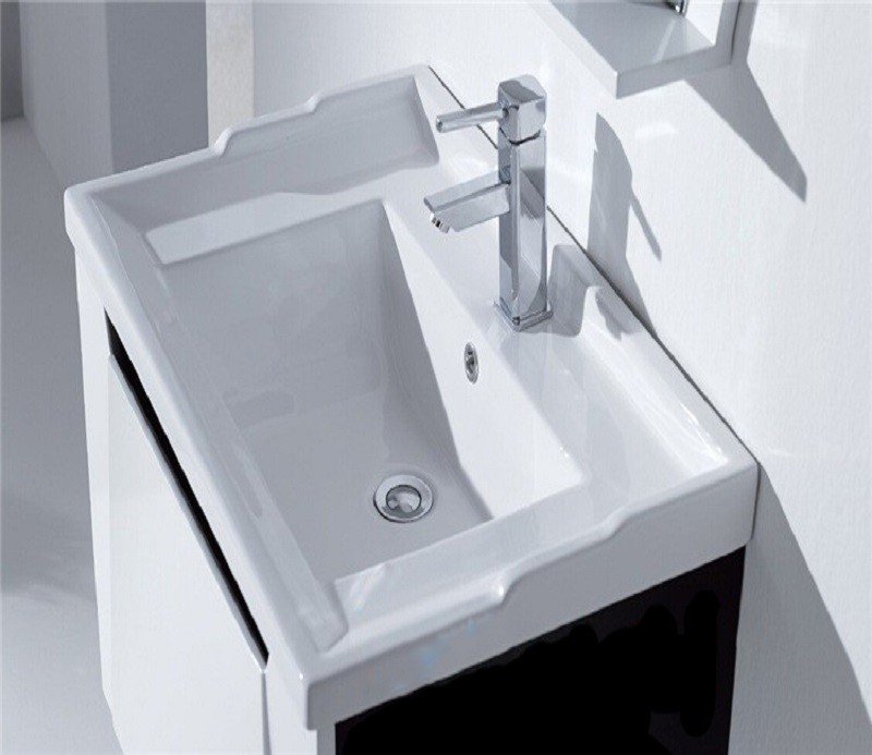 Полувстраиваемая раковина CeramaLux 70 N 840-70 белая