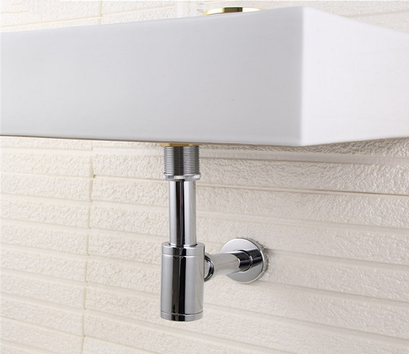 Сифон для раковины CeramaLux C057 хром