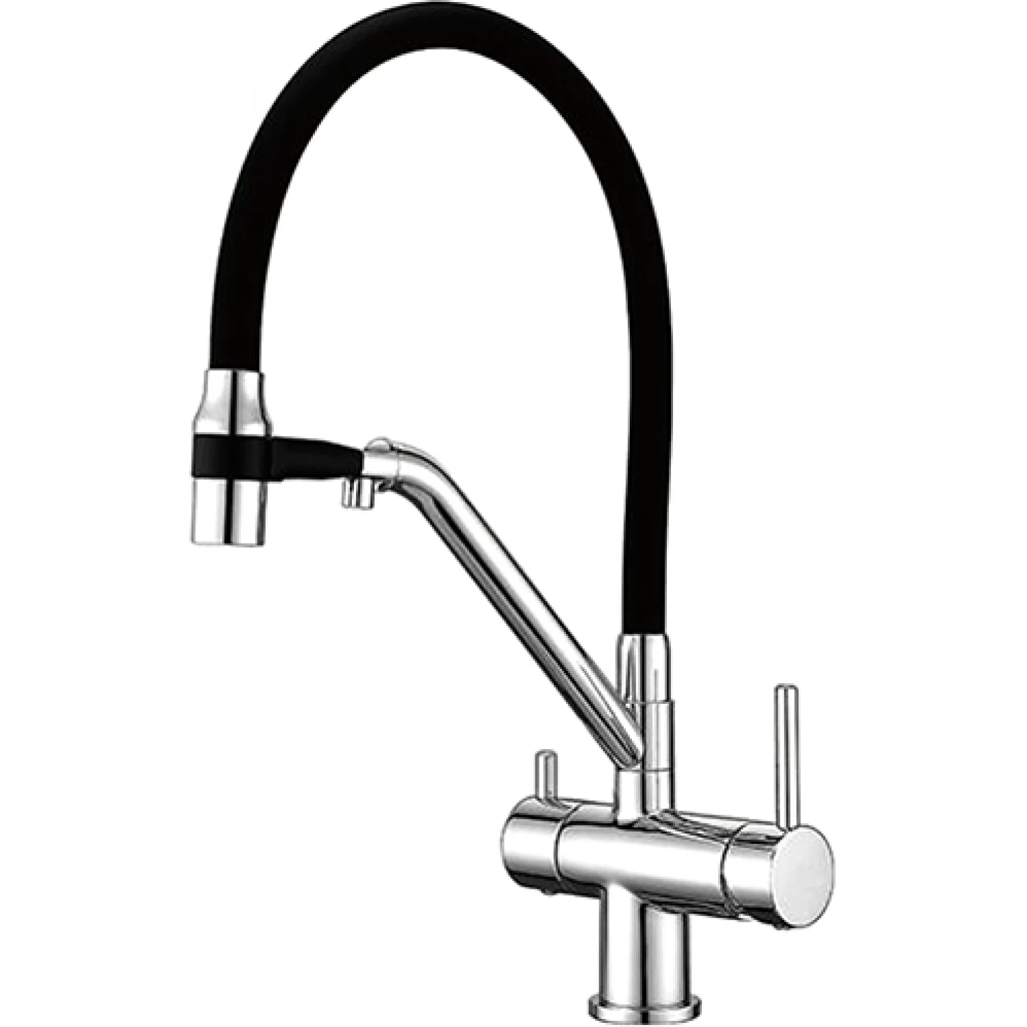 Смеситель для кухни с фильтром Gappo G4398-80 хром