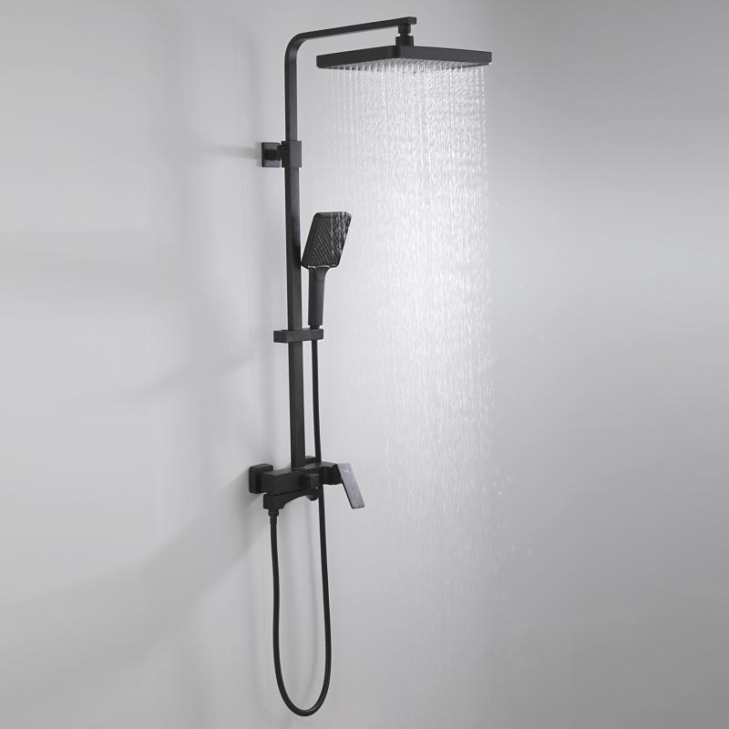 Душевая система Frap H76-6 F2476-6 черный