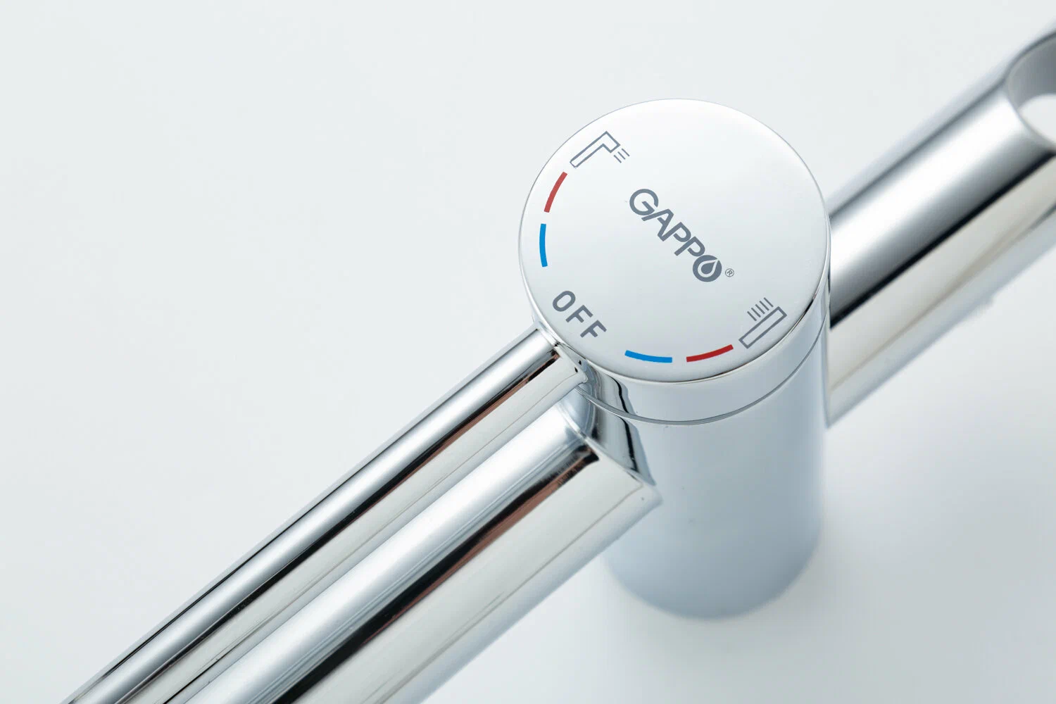 Напольный смеситель Gappo G06 G3006 хром