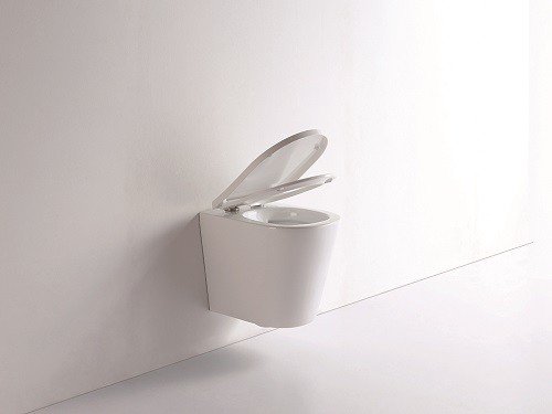 Подвесной унитаз CeramaLux NS5178 белый