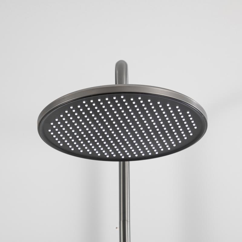 Душевая система Frap H88-9 F2488-9 оружейная сталь