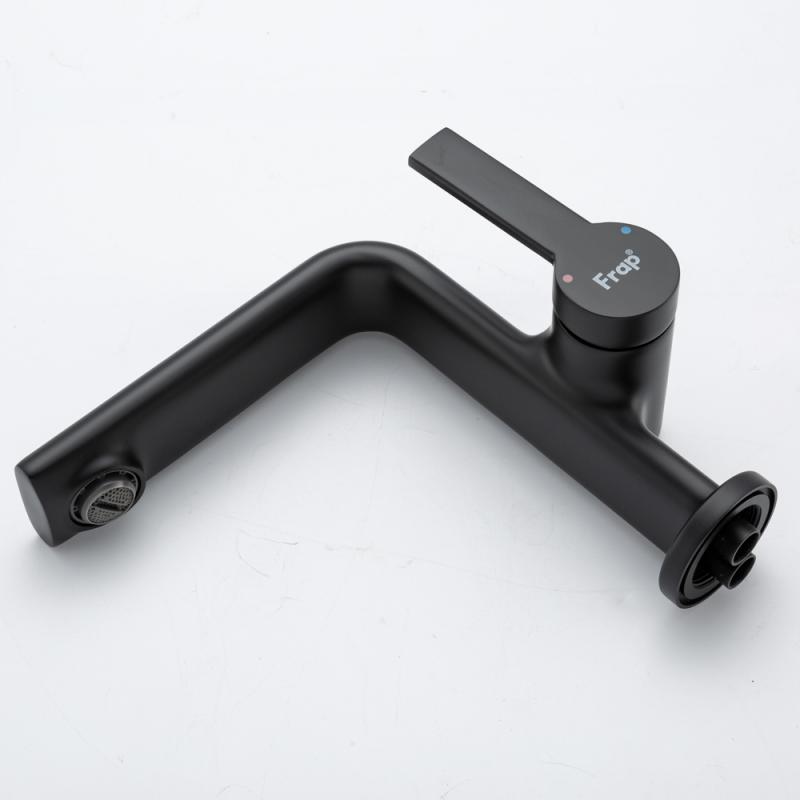 Смеситель для раковины Frap H88-6 F1088-6 черный