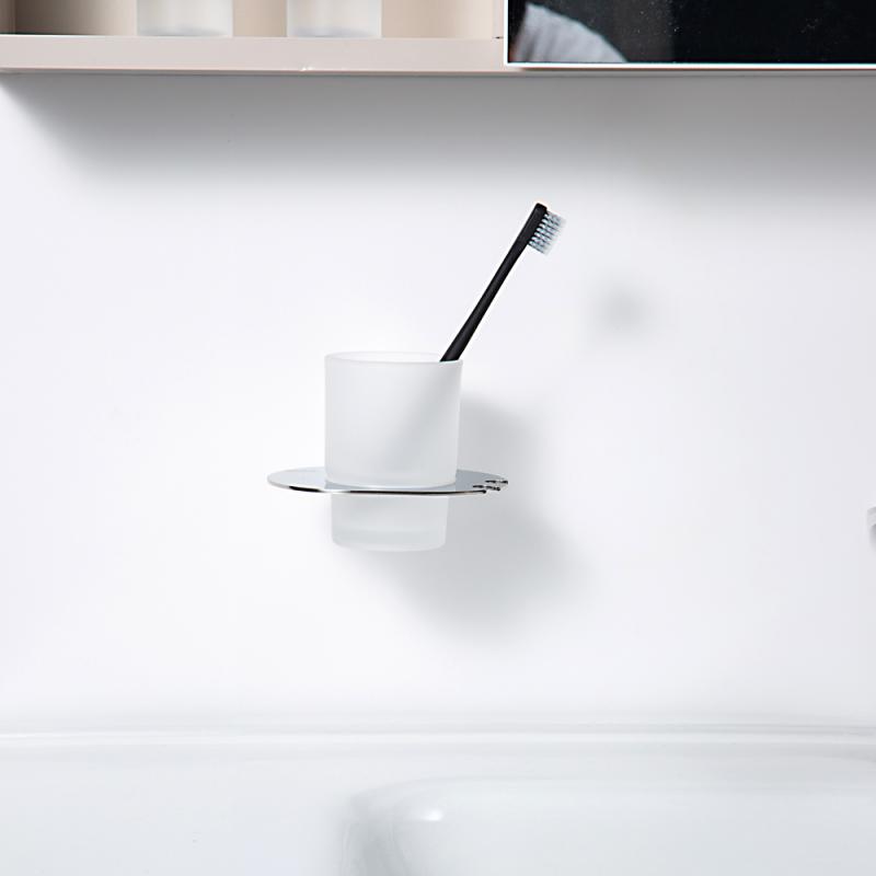 Стакан для ванны Gappo G309-8 G30906-8 белый-хром