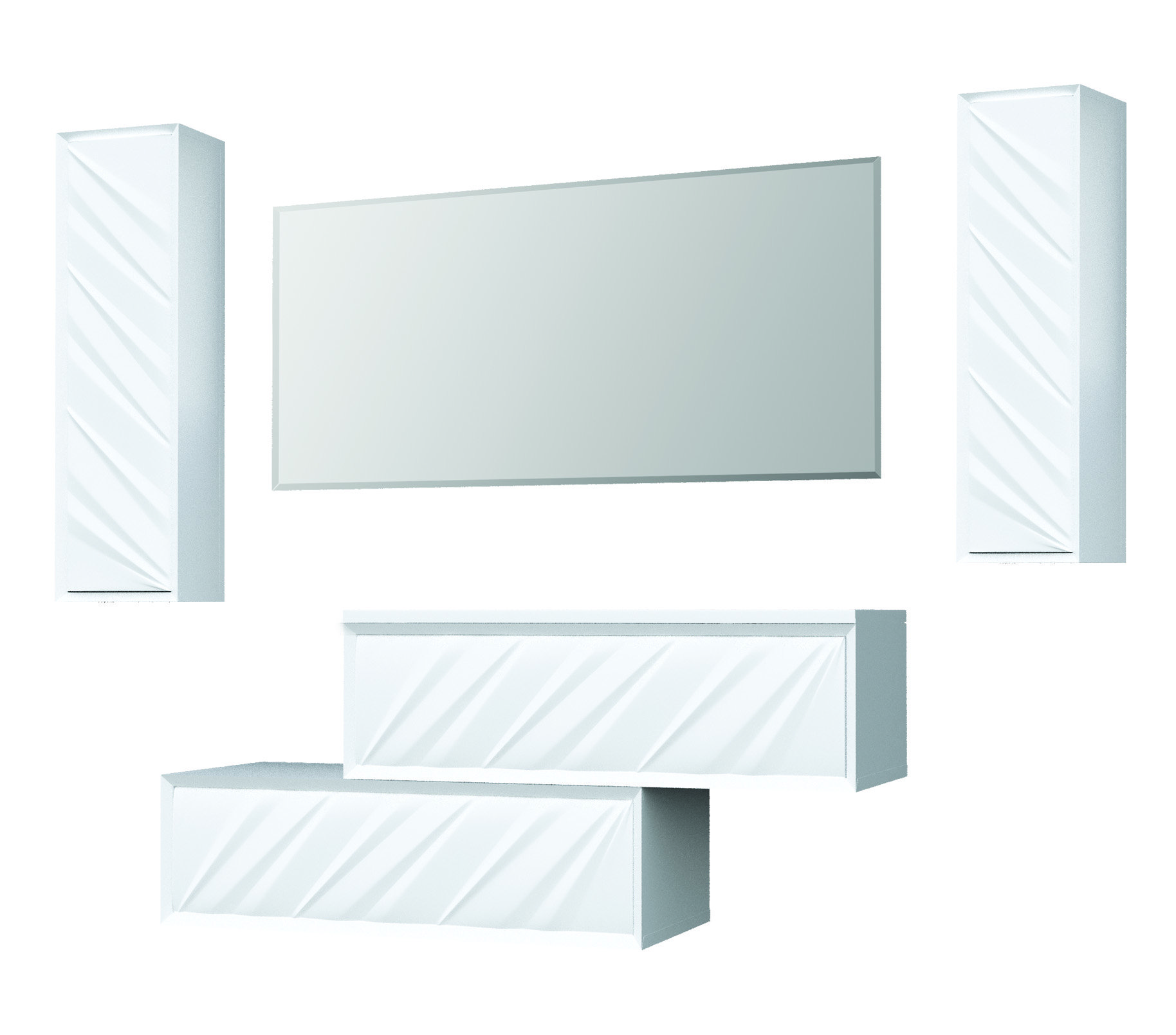 Пенал Marka One Glace 30П 1д White L