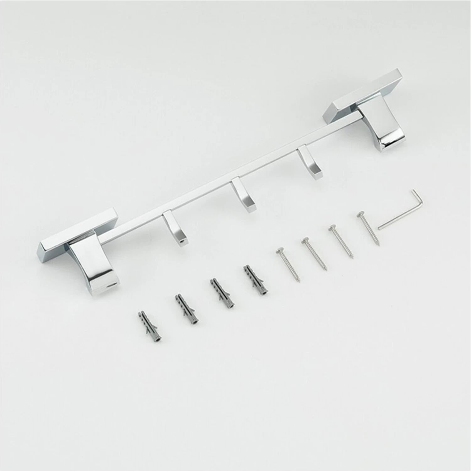 Планка с 3-мя крючками Gappo G07 G0716-30 хром