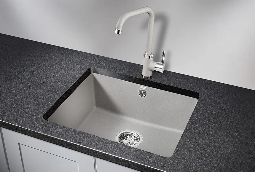 Кухонная мойка Granula GR-5551 Базальт