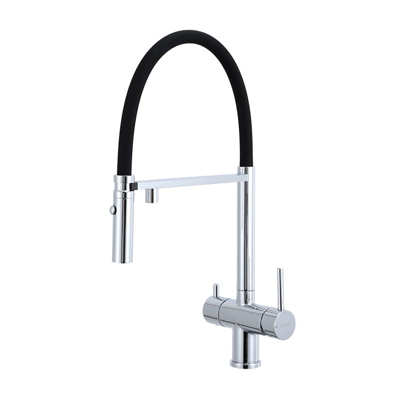 Смеситель для кухни с фильтром Gappo G97 G4397-80 хром