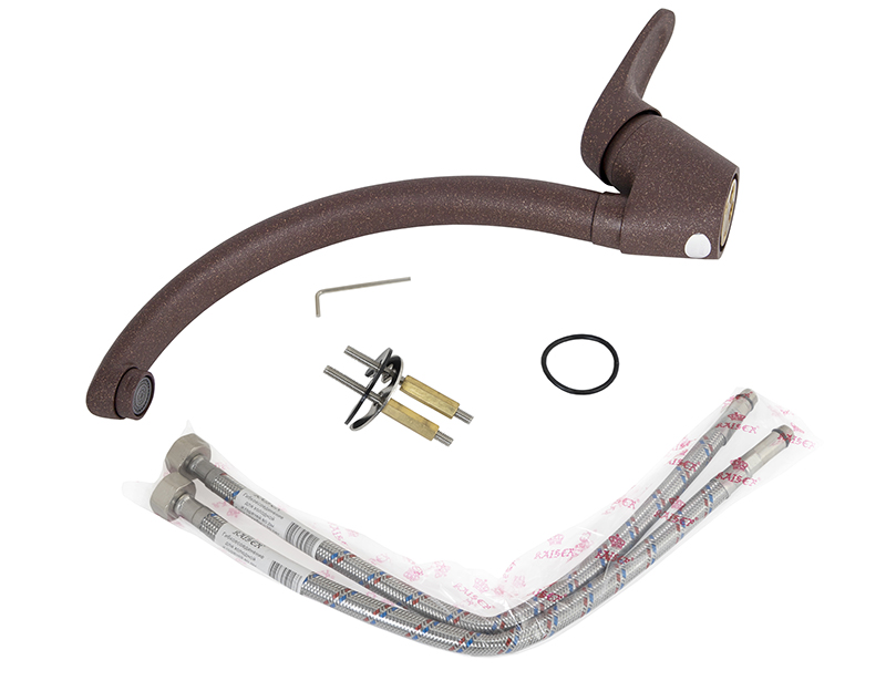 Смеситель для кухни Kaiser County 55244-19 темно-коричневый