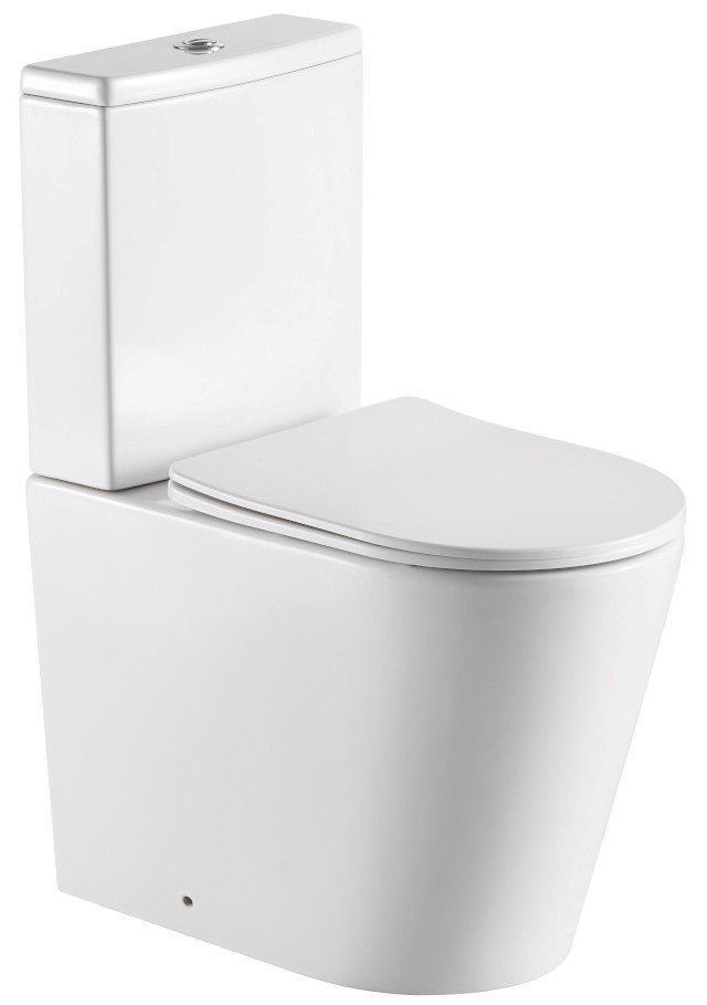 Унитаз-компакт Aquatek Оберон AQ1273S-00 с сиденьем Soft Close