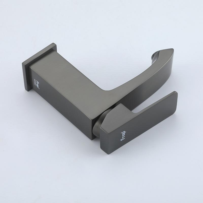 Смеситель для раковины Frap H76-9 F1076-9 оружейная сталь