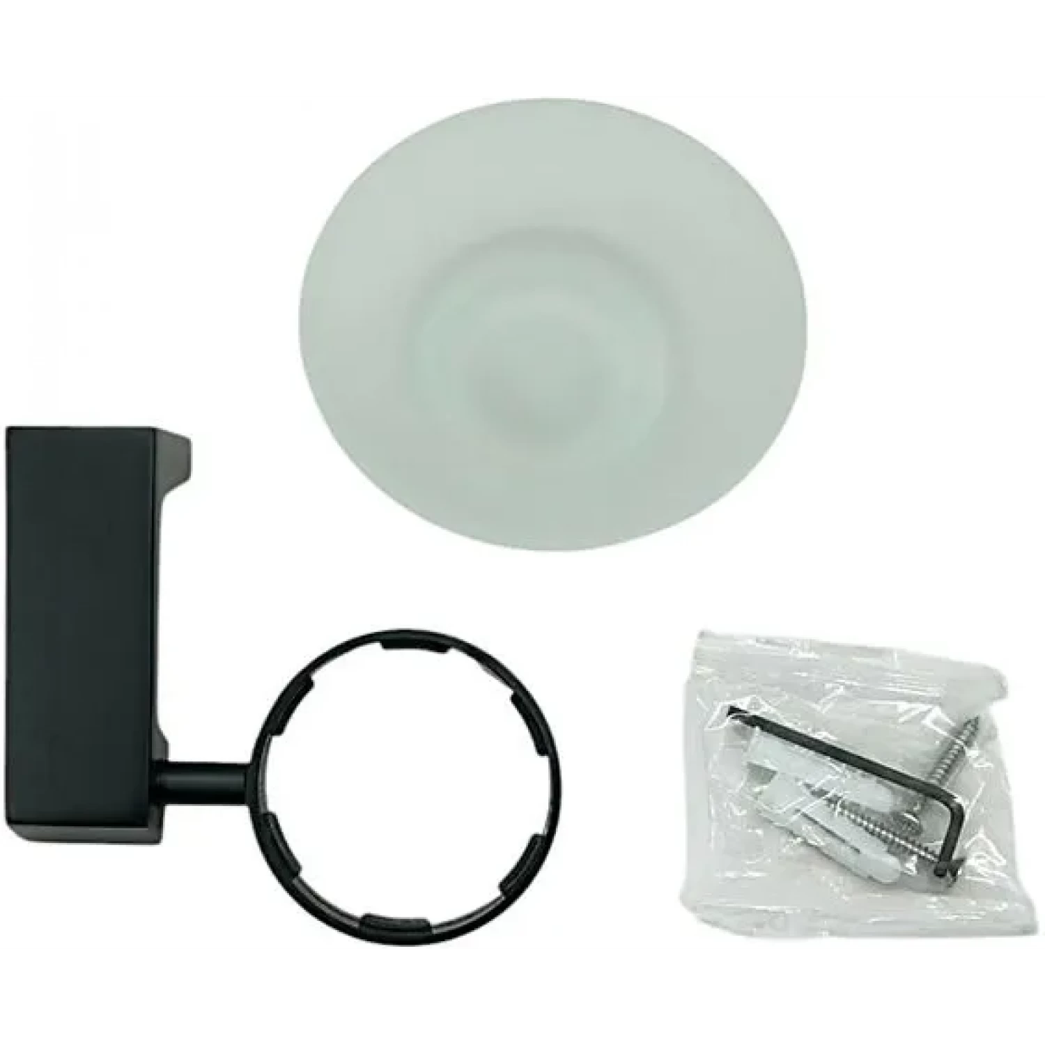 Мыльница-блюдце Frap F306-6 F30602-6 черный