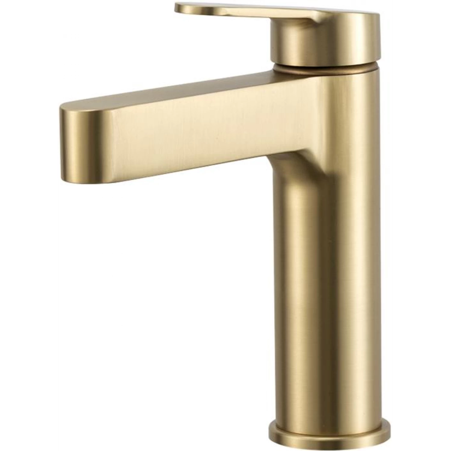 Смеситель для раковины Gappo G99-33 G1099-33 золотой сатин