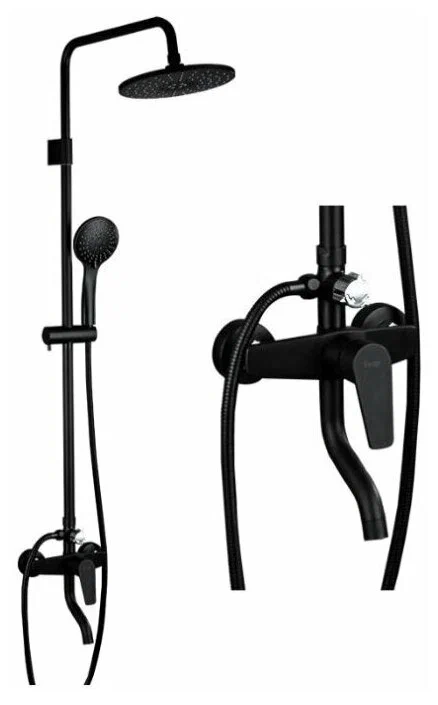Душевая система Frap F2429 черный