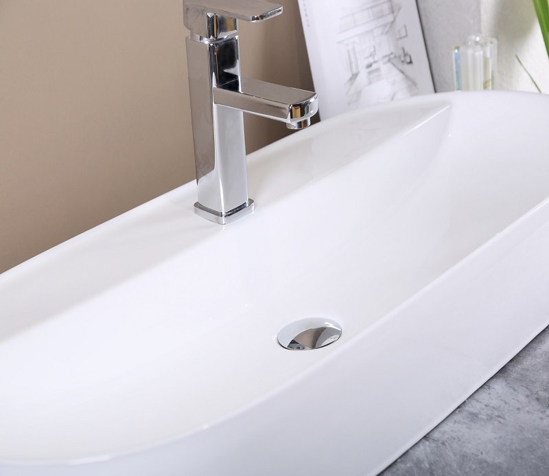 Накладная раковина CeramaLux 81,5 N D1347 белая