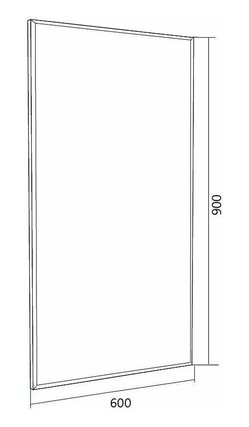 Зеркало 1Marka Cube 60