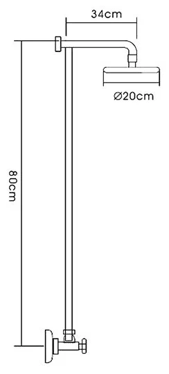 Душевая система Frap F2308