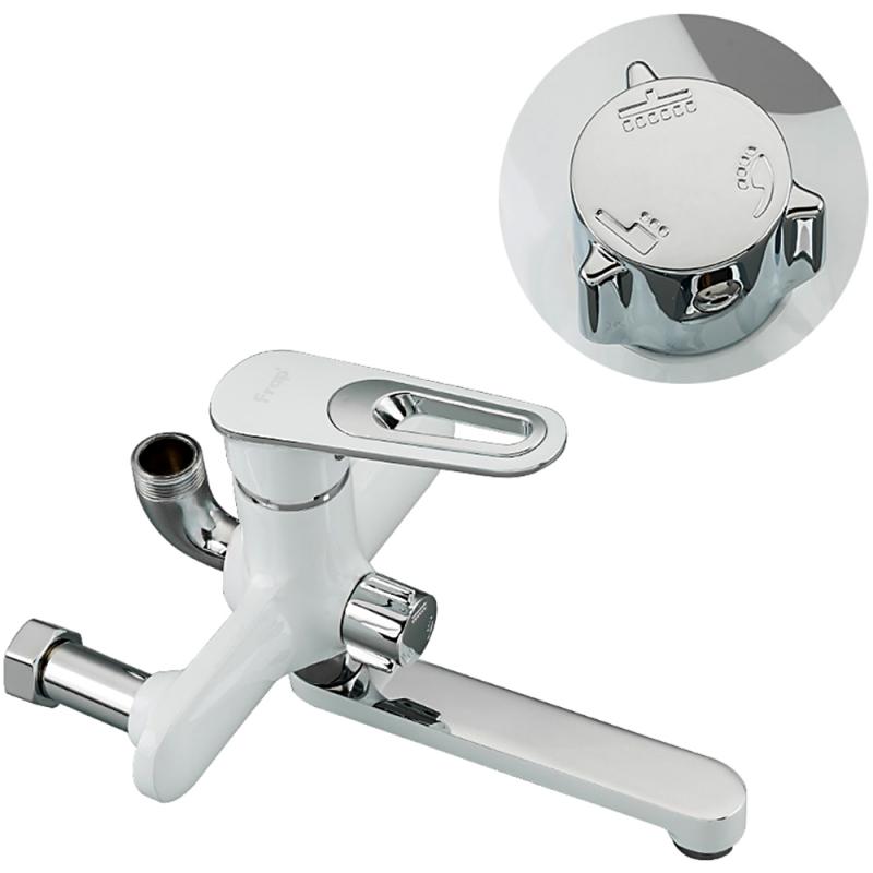 Душевая система Frap H49 F2449 белый-хром