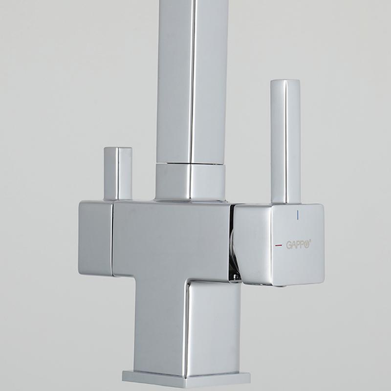 Смеситель для кухни с фильтром Gappo G95 G4395-50 хром