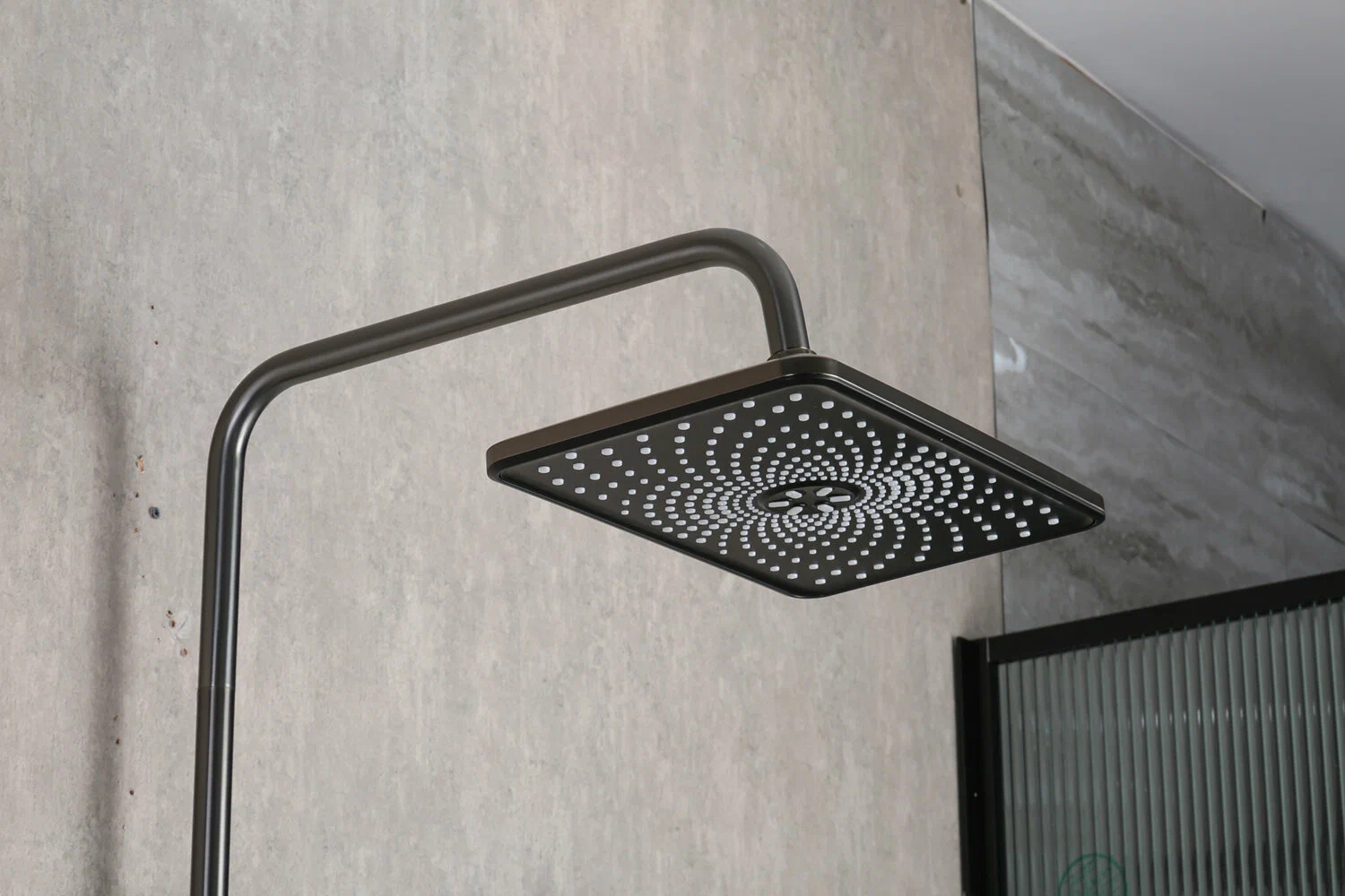 Душевая система Frap H71-9 F2471-9 оружейная сталь