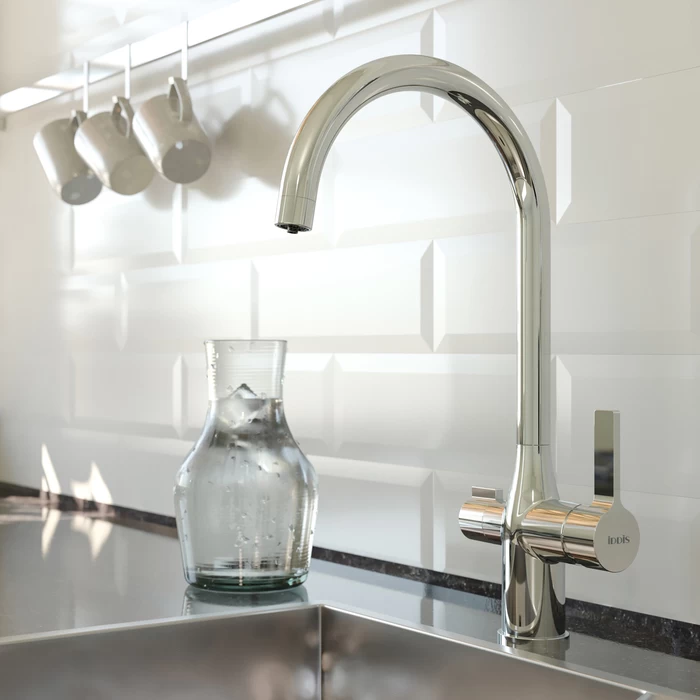 Смеситель для кухни с подключением фильтра Iddis Pure PURSBFJi05 хром