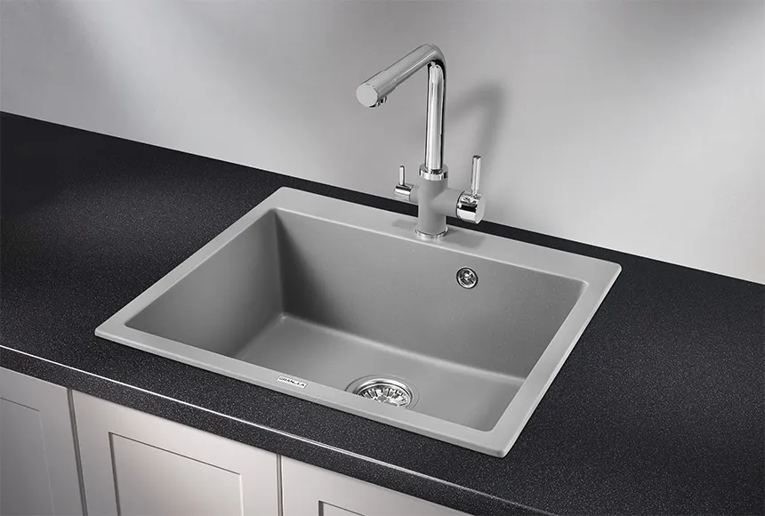 Кухонная мойка Granula GR-6001 Алюминиум