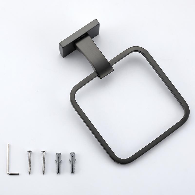 Полотенцедержатель 1-й Gappo G07-9 G0704-9 оружейная сталь