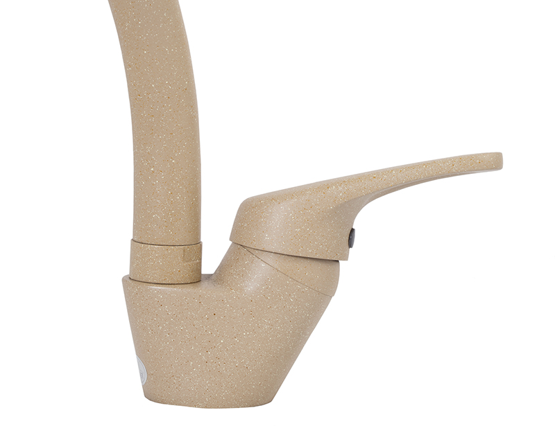 Смеситель для кухни  Kaiser County 55244-6 бежевый мрамор