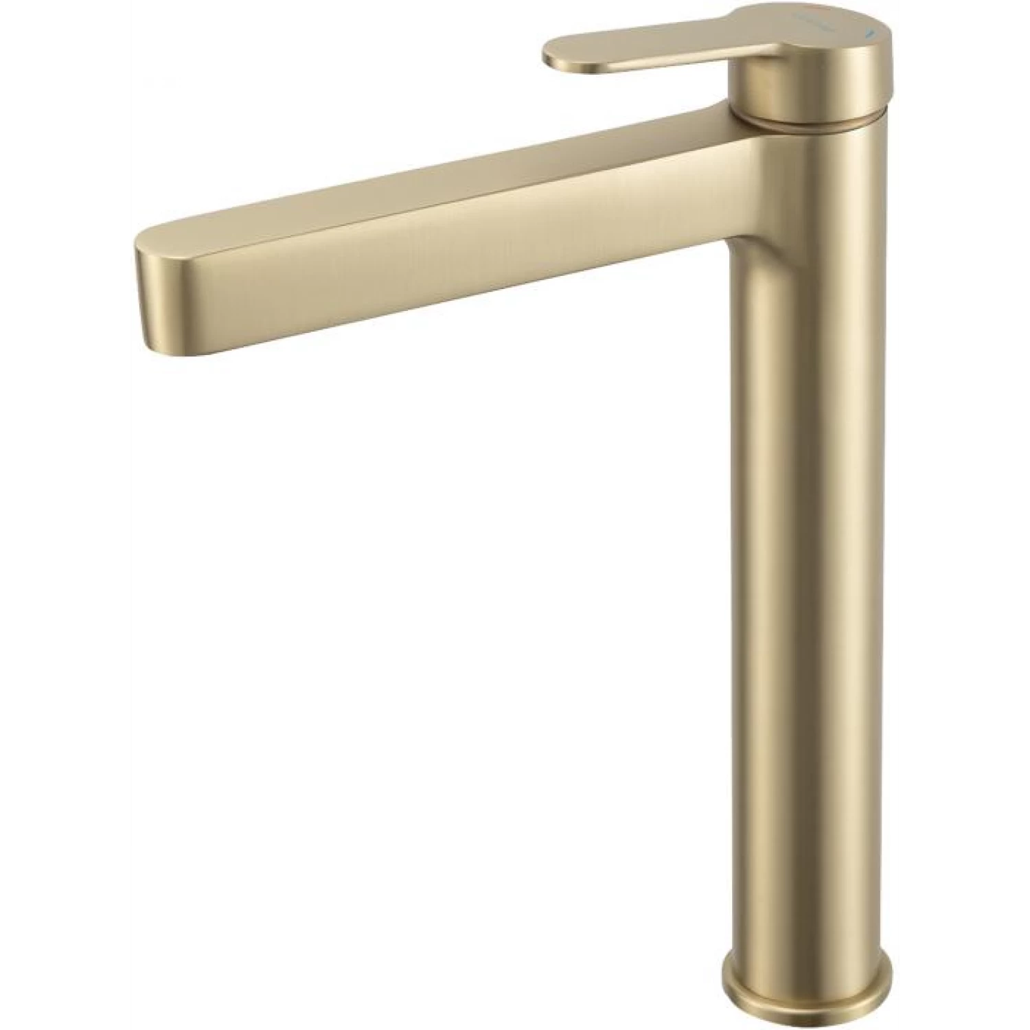 Высокий смеситель для раковины Gappo G99-33 G1099-83 золотой сатин