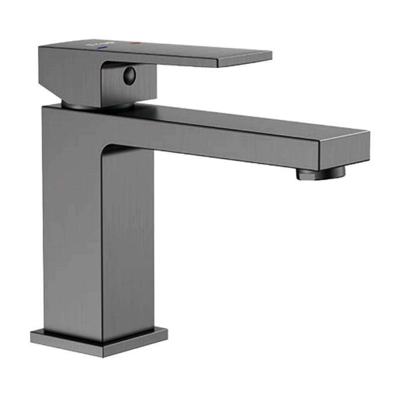 Смеситель для раковины Frap H91-9 F1091-9 оружейная сталь