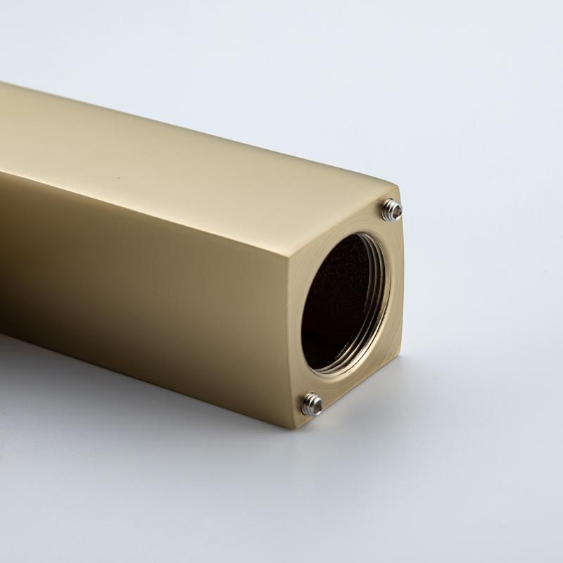 Смеситель для раковины Frap H90-3 F1090-3 золотой сатин