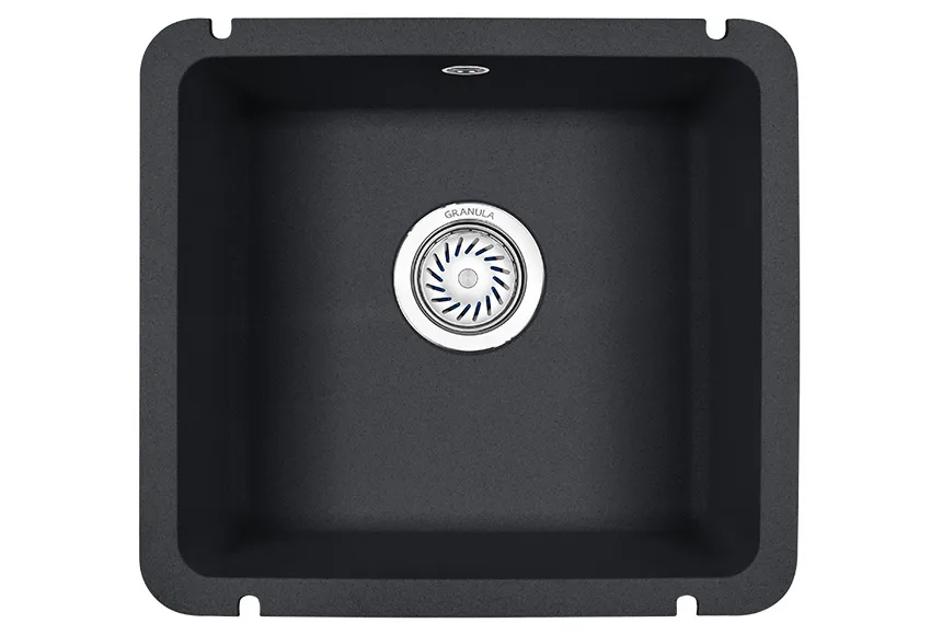 Кухонная мойка Granula GR-3601 Шварц (черный металлик)