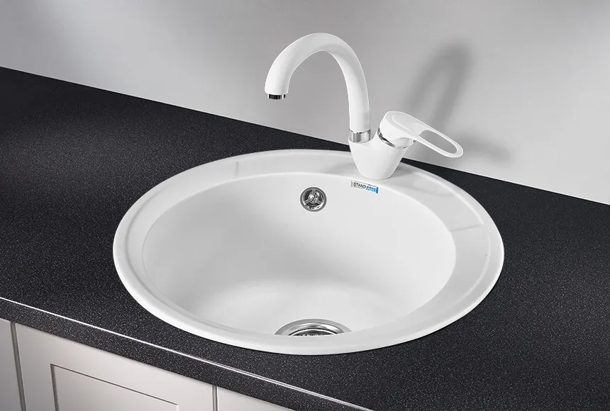 Кухонная мойка Granula Standart ST-4802 Белый