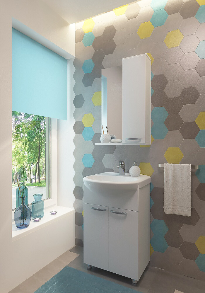 Шкаф-зеркало EvaGold Ника 50 правый