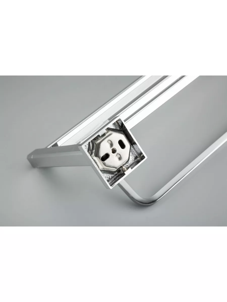 Полка с полотенцедержателем для ванны Gappo G38 G3824 хром