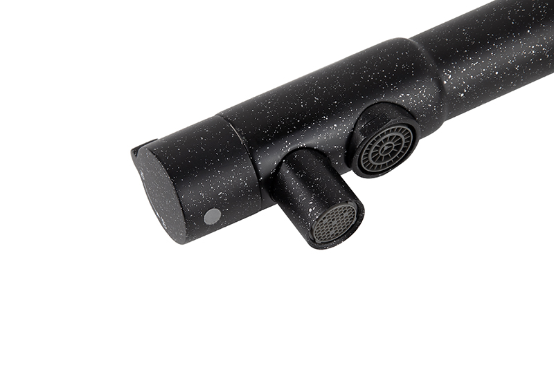 Смеситель для кухни с фильтром Kaiser Teka 13044-2 черный мрамор