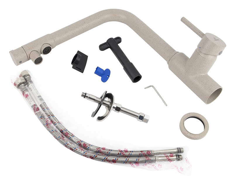 Смеситель для кухни с встроенным краном под питьевую воду Kaiser Teka 13044-4 Ora