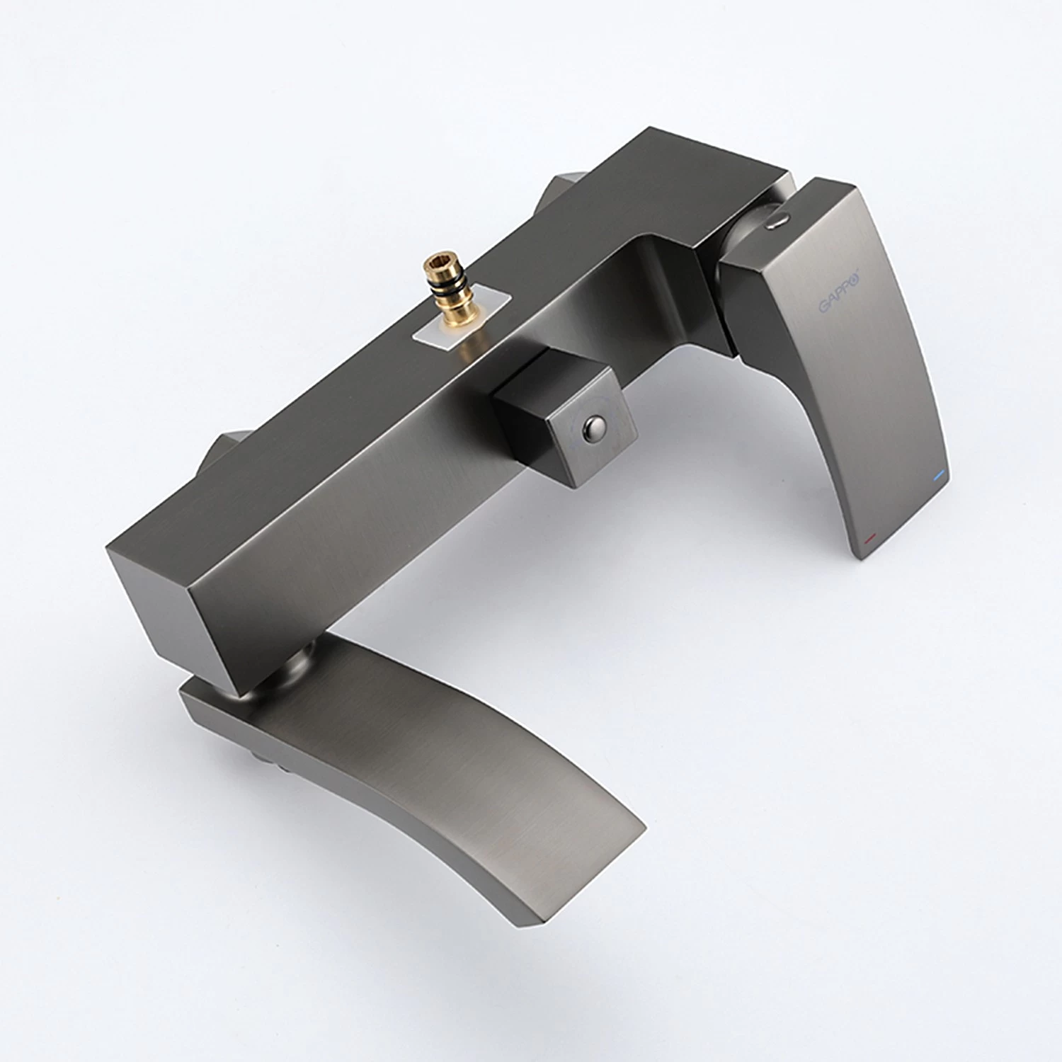 Душевая система Gappo G07-9 G2407-9 оружейная сталь