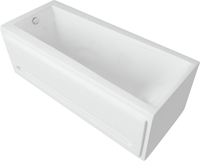 Акриловая ванна Aquatek Либра 150*70 (слив слева), с фронтальным экраном, каркасом, сифоном