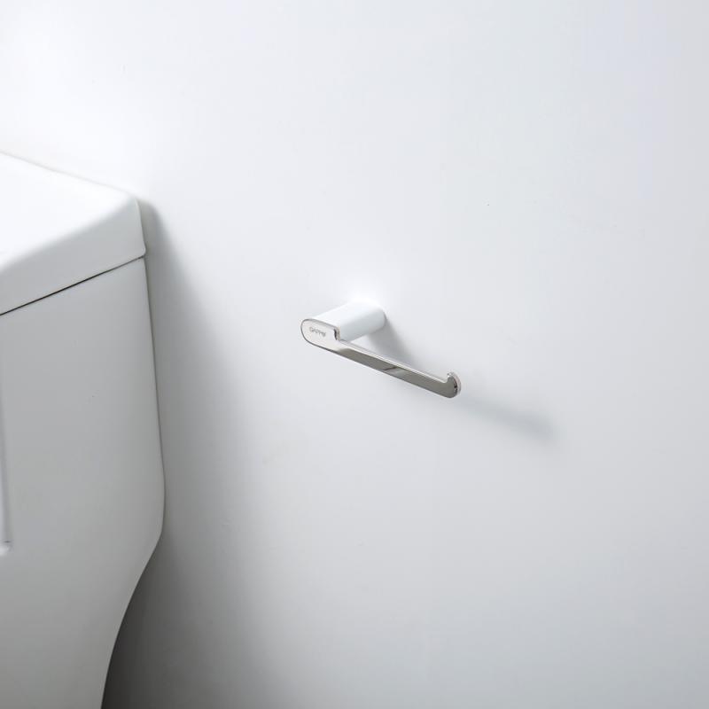 Держатель туалетной бумаги Gappo G309-8 G30903-28 белый-хром