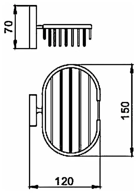 Мыльница Frap F1902-2