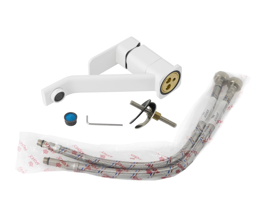 Смеситель для кухни Kaiser Sonat 34010-4 White