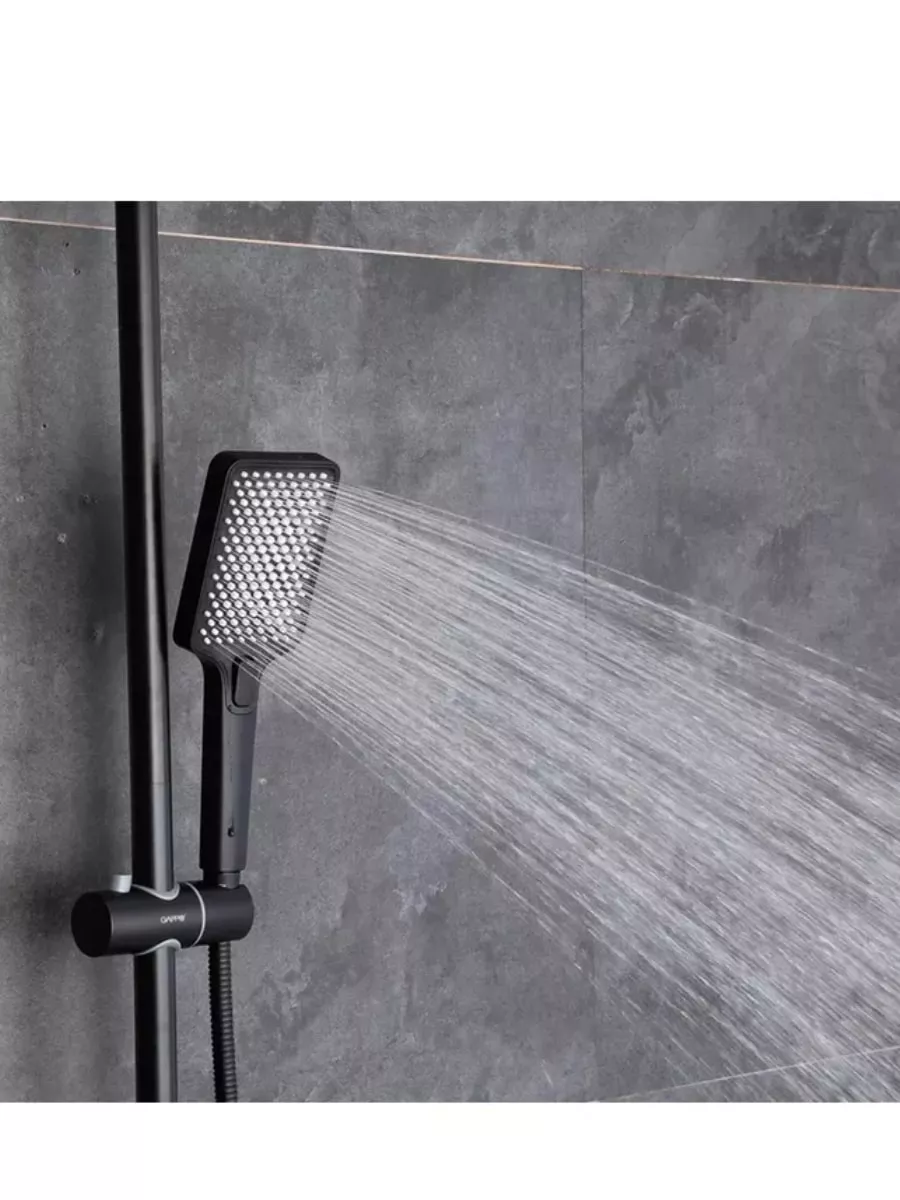 Душевая лейка 3 режима Gappo G013-6 черный
