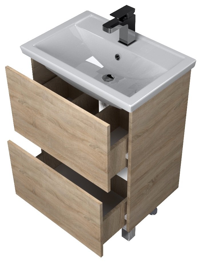 Тумба 1Marka Aris 70Н 2я. Дуб Сонома