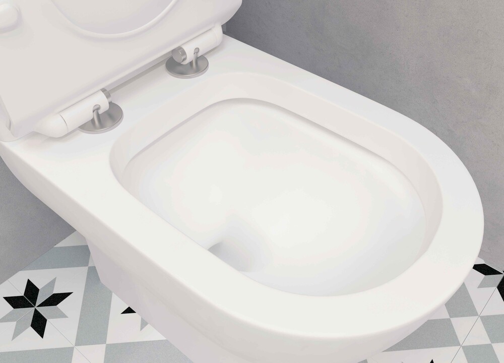 Унитаз EvaGold А080 сиденье тонкое ДП