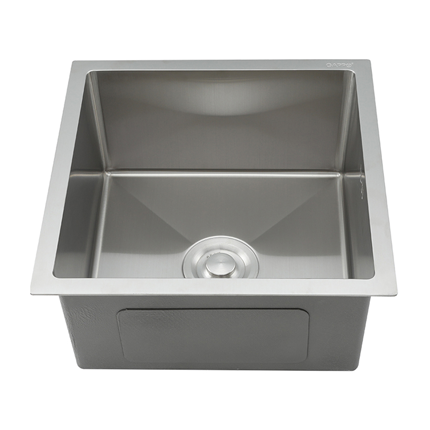 Мойка для кухни с коландером из нержавеющей стали Gappo GS4444 сталь