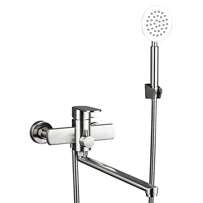 Смеситель для ванны Frap H805 F22805 сталь